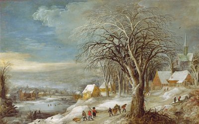 Winterlandschaft von Joos or Josse de Momper